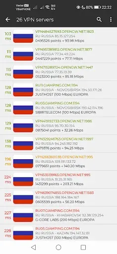 Скриншот 4 — Russia VPN - RU VPN