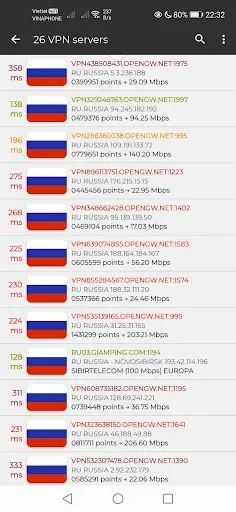 Скриншот 5 — Russia VPN - RU VPN