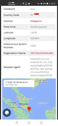 Скриншот 3 — SOCKS5 - IPv6 & IPv4 Proxy VPN