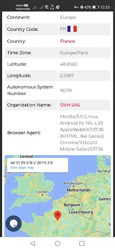 Скриншот 5 — SOCKS5 - IPv6 & IPv4 Proxy VPN
