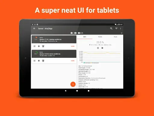 Скриншот 7 — Aria2App (open source)