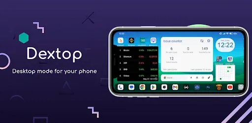 Скриншот 1 — Dextop - режим рабочего стола