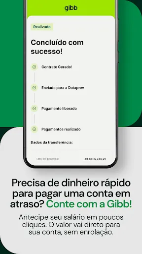 Скриншот 3 — Gibb: Crédito ao Trabalhador