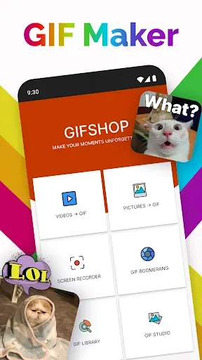 Скриншот 1 — GIF Maker - GIF Editor