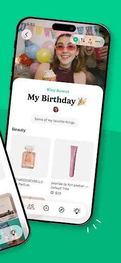 Скриншот 2 — Giftful - Gift List & Wishlist