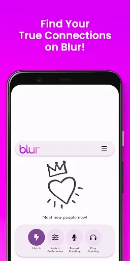 Скриншот 1 — Blur: VoiceMatch