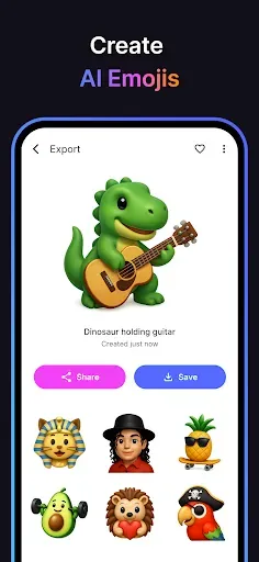 Скриншот 1 — AI Emoji: Custom Emoji Maker
