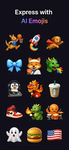 Скриншот 2 — AI Emoji: Custom Emoji Maker