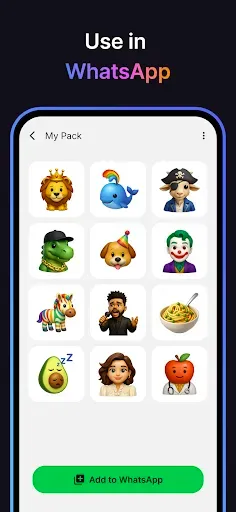 Скриншот 4 — AI Emoji: Custom Emoji Maker