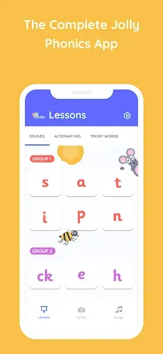 Скриншот 1 — Jolly Phonics Lessons