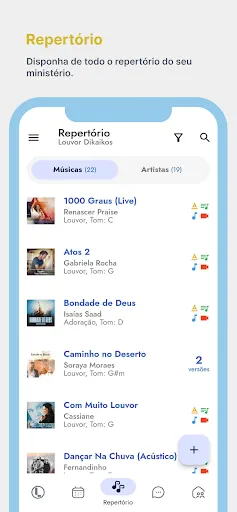 Скриншот 4 — LouveApp - Ministérios