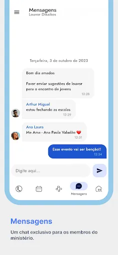 Скриншот 6 — LouveApp - Ministérios