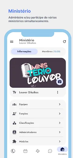 Скриншот 7 — LouveApp - Ministérios