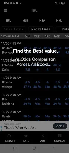 Скриншот 2 — Buds Alley Odds: AI Picks