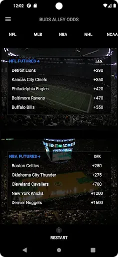 Скриншот 5 — Buds Alley Odds: AI Picks