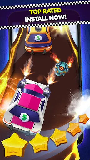 Скриншот 4 — Cars: Merge and Defend