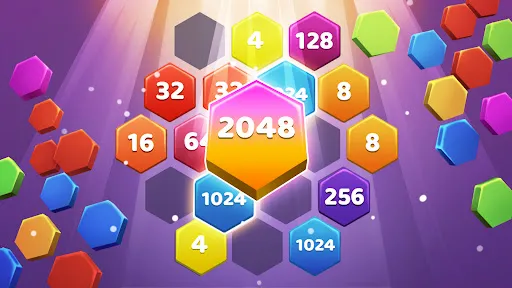 Скриншот 1 — 2048 Puzzle Fun