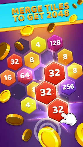 Скриншот 2 — 2048 Puzzle Fun