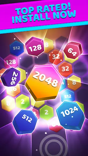 Скриншот 4 — 2048 Puzzle Fun
