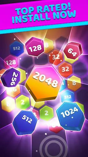Скриншот 8 — 2048 Puzzle Fun