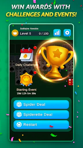 Скриншот 8 — Spider Solitaire