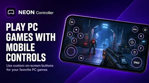 Скриншот 1 — Neon: PC Game Controller