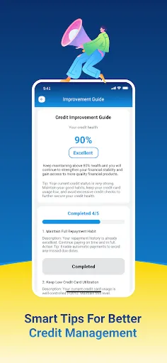 Скриншот 1 — Ginto Credit Score
