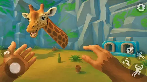 Скриншот 1 — Bad Zoo Monkey Prank Simulator