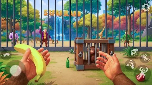 Скриншот 2 — Bad Zoo Monkey Prank Simulator