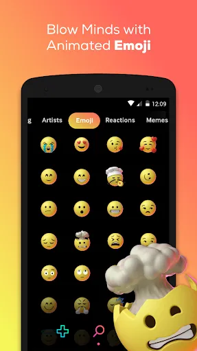 Скриншот 5 — GIPHY: GIFs, Stickers & Clips