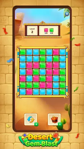 Скриншот 1 — Desert Gem Blast