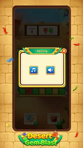 Скриншот 3 — Desert Gem Blast