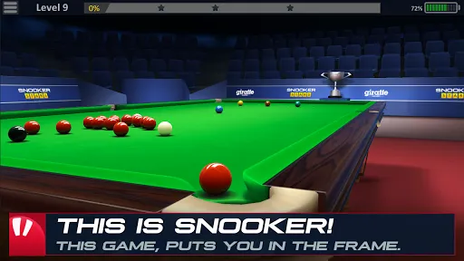 Скриншот 1 — Snooker Stars - 3D Sports Game