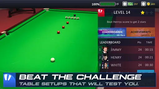 Скриншот 5 — Snooker Stars - 3D Sports Game