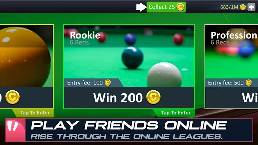 Скриншот 6 — Snooker Stars - 3D Sports Game