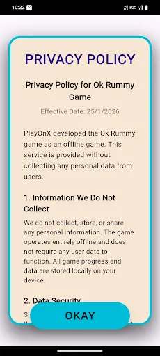 Скриншот 2 — Ok Rummy