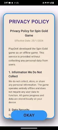 Скриншот 2 — Spin Gold
