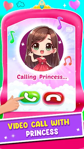 Скриншот 1 — Musical Princess Car phone Toy