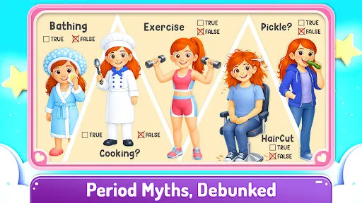 Скриншот 4 — Periods - Game for Girls