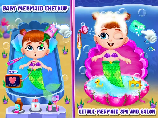 Скриншот 4 — Игры Русалочка для девочек