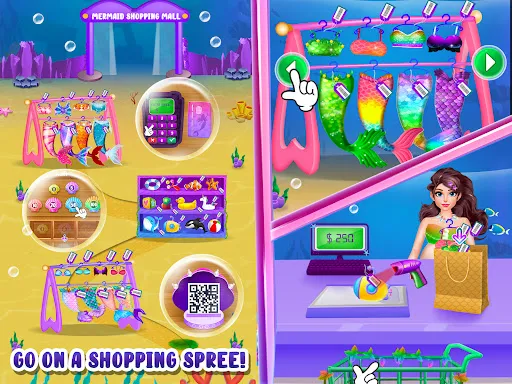 Скриншот 5 — Игры Русалочка для девочек