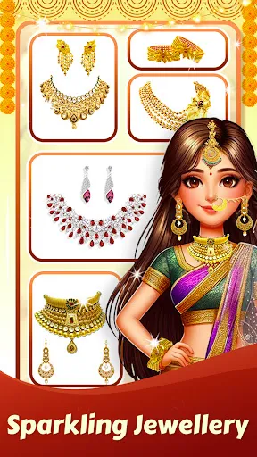 Скриншот 3 — Indian Fashion Dress Up Games