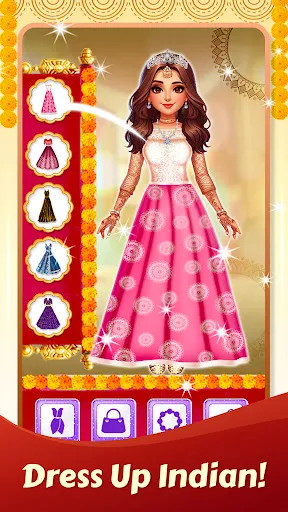 Скриншот 7 — Indian Fashion Dress Up Games