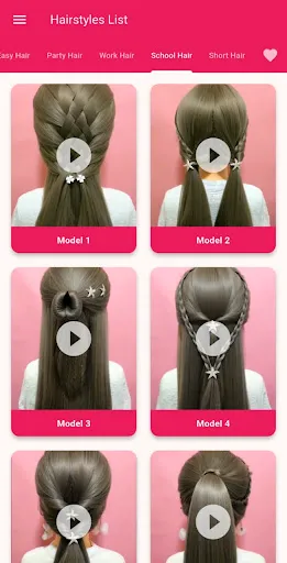 Скриншот 7 — Girls Hairstyle Step By Step