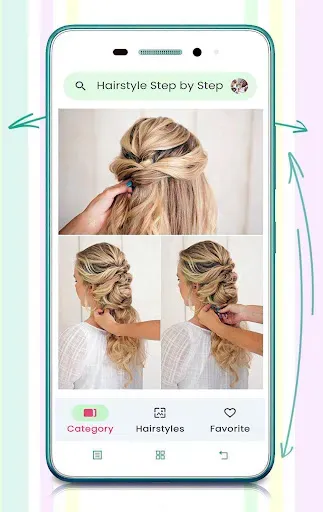 Скриншот 5 — Girls Hairstyle Step By Step