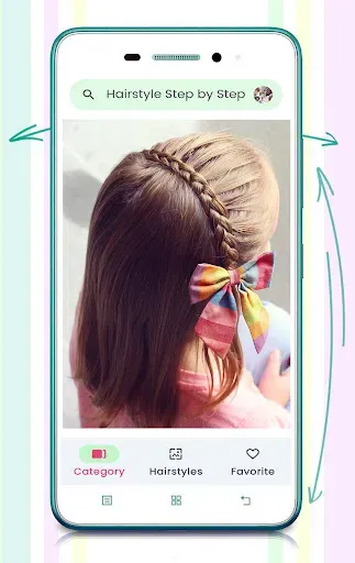 Скриншот 6 — Girls Hairstyle Step By Step