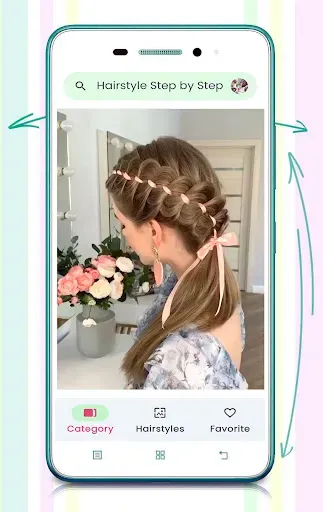 Скриншот 7 — Girls Hairstyle Step By Step