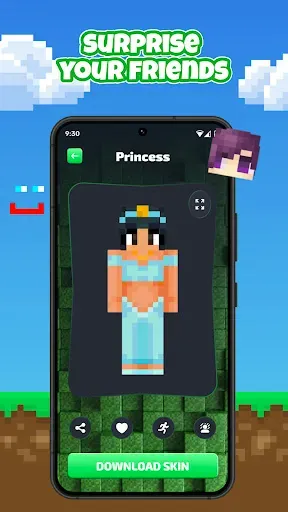 Скриншот 5 — Скины девочек для Minecraft PE