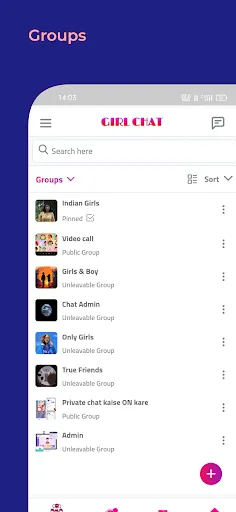 Скриншот 2 — Indian Girls Talk Chat