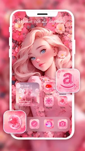 Скриншот 2 — Girly Wallpapers